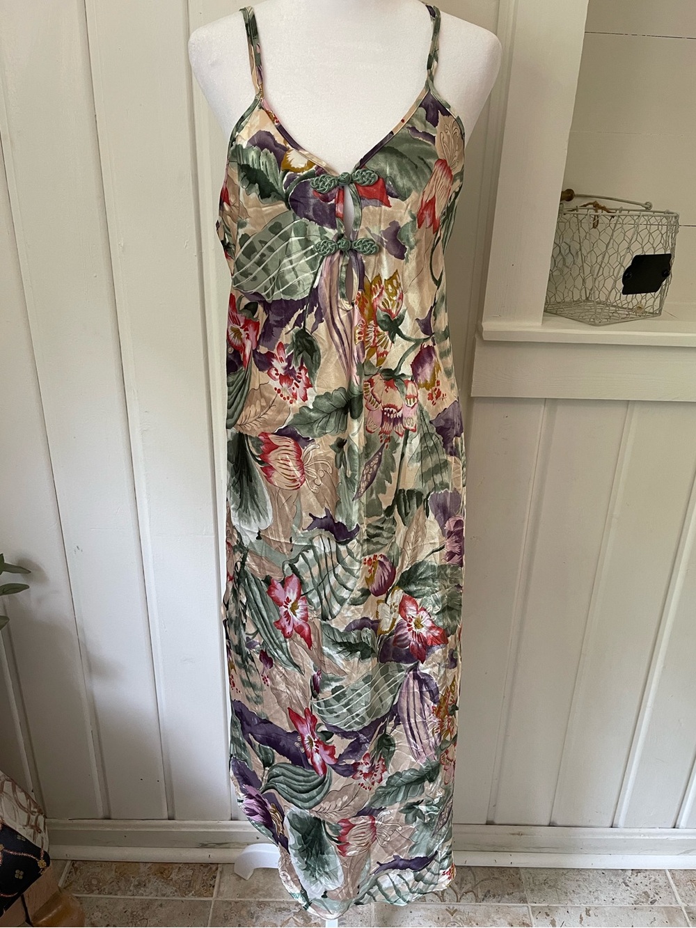 Vintage Lingerie Inspired California Dynasty Maxi Dress